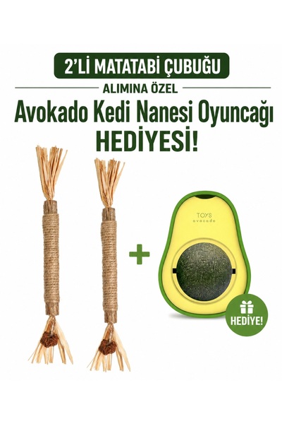 Kedicrax Matatabi Doğal Çiğneme Çubuğu