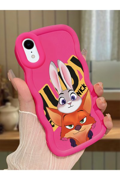 Hontinga حافظة متوافقة مع هاتف iPhone XR، حافظة حماية للكاميرا من السيليكون ا...