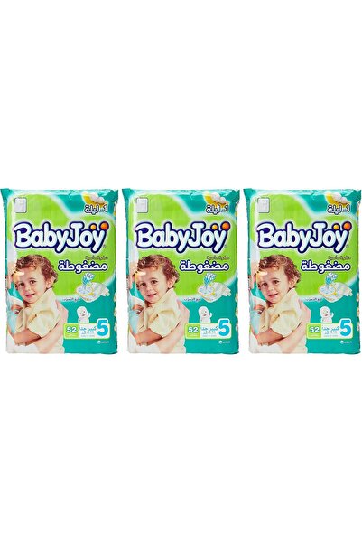 BabyJoy Compressed Diamond Pad, Size 7, 3XL, 18+ kg, Giant Box, 126 Diapers &...