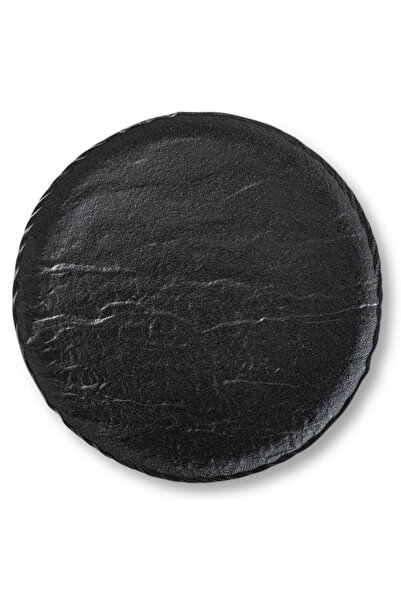 WILMAX ENGLAND Farfurie desert Slatestone WILMAX, porțelan, Negru, rotundă, 1...