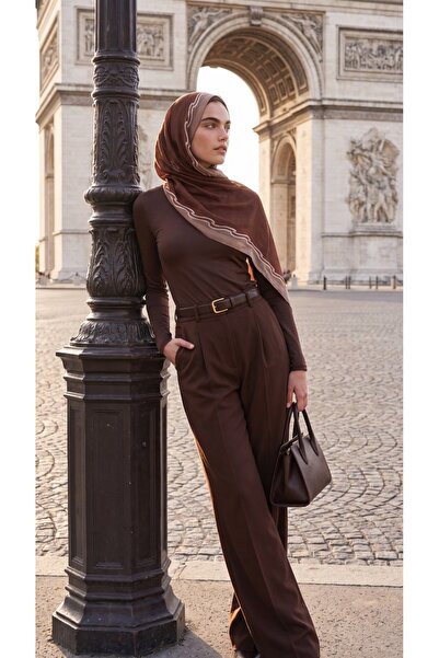 Levidor Elya Plain Edge Striped Shawl