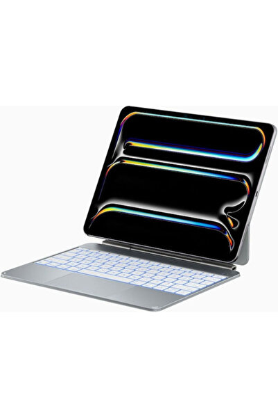 typecase Θήκη Edge Pro Πληκτρολόγιο iPad Air 13 " M2 2024 M3 2025 M4 2026 Ασημί