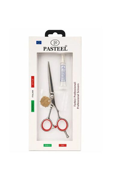 pasteel |   Italy 6 Inch Barber Scissors 870 Model for Hair Dressing and Hair...