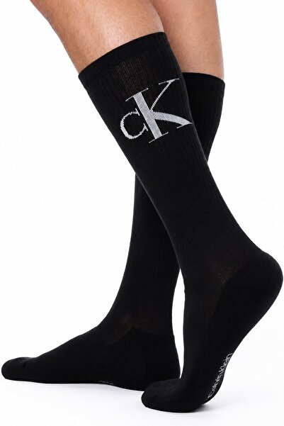 Calvin Klein Jeans Organic Cotton 2 Pack Sock Black Cotton Ankle Socks 2 Pack...