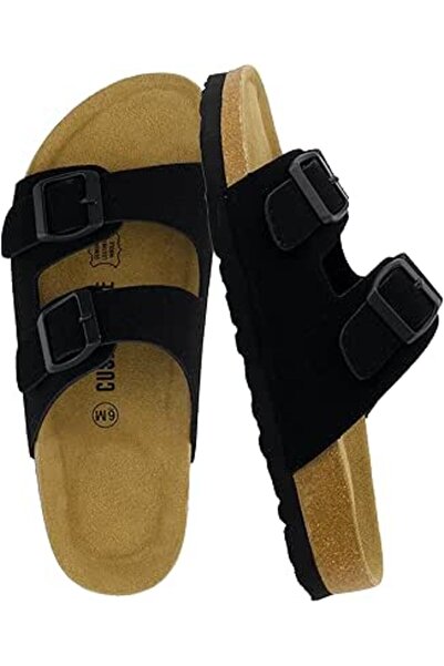 CUSHIONAIRE Women's Lane Cork footbed Sandal with +Comfort,BROWN NAPPA,9