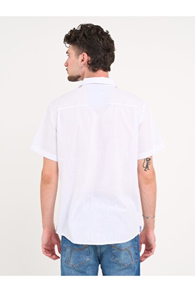 Timeout - Camasa barbat cu maneca scurta de culoare uniforma