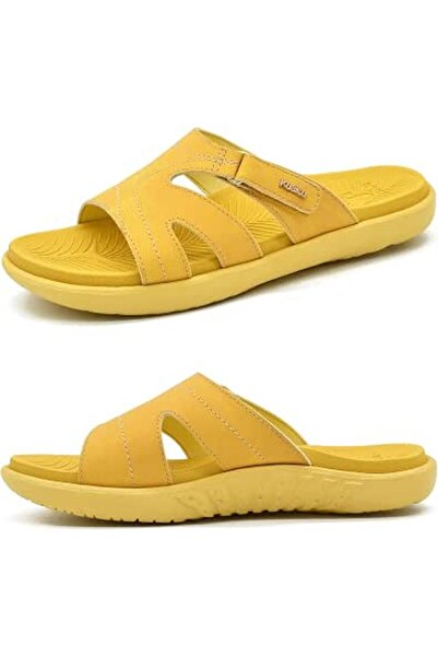 GENERAL KuaiLu Womens Fashion Orthotic Slides Ladies Lightweight Athletic Yog...