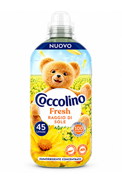 Coccolino Fresh Raggio di Sole Güneş Esintisi Kokulu Konsantre Çamaşır Yumuşa...