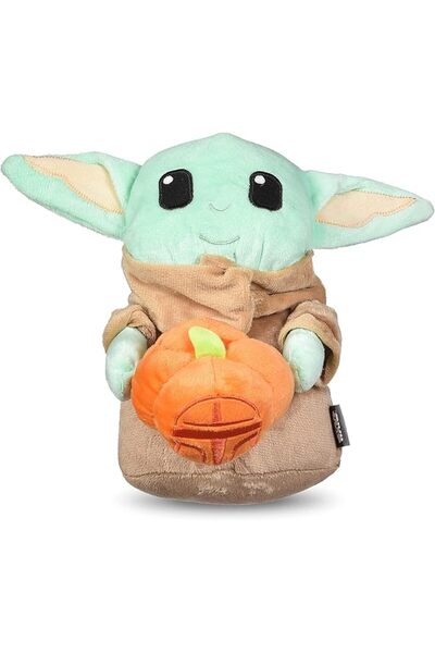Star Wars لعبة قطيفة للحيوانات الأليفة على شكل يقطينة جروغو للهالوين مقاس 9 ب...