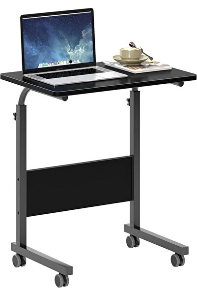 GENERAL SogesHome 31.5 inch Adjustable Mobile Bed Table Portable Laptop Compu...