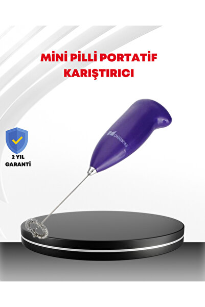 KÜÇÜK HAZİNE El Tipi Pratik Mikser – Kahve, Süt, Bebek Maması ve Yumurta Çırpıcı