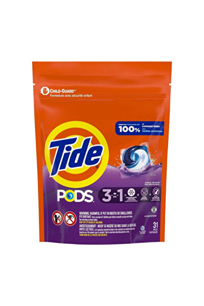 Tide كبسولات منظف الغسيل 3 في 1 برائحة رذاذ المحيط 652 جرام