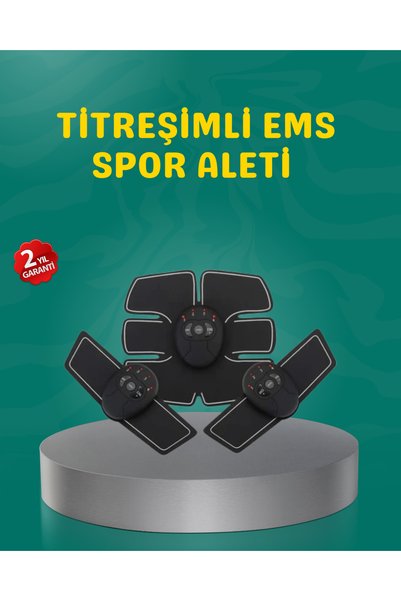 Generic EMS Titreşimli Spor Cihazı Kas Geliştirme ve Yağ Yakma 2025 Seri Orij...
