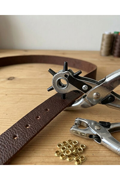 teknodayım Leather Punching Tools Set of 2 Belt Bag Shoe Punching Pliers Set