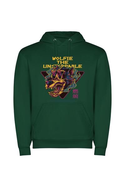 iLovePrints Savage Elegance: Untamed Inspirations Φούτερ με κουκούλα σε χρώμα...
