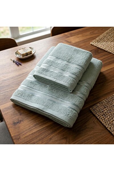 begenal home Set peškira za kupanje 1 komad 50x90cm peškira za lice i 1 komad...