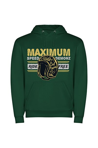 iLovePrints Maximized Helmet: Maximum Details Φούτερ με κουκούλα σε χρώμα Πρά...