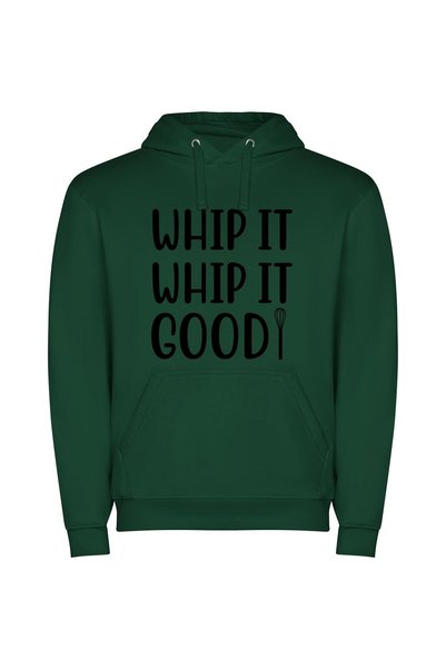iLovePrints Elegant Whips Unleashed Φούτερ με κουκούλα σε χρώμα Πράσινο