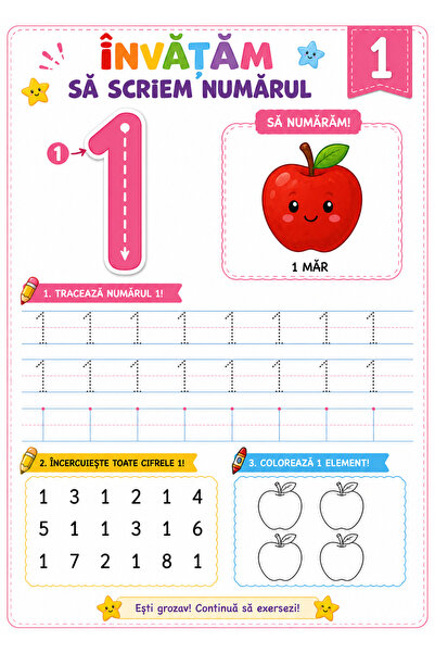 ABC Carte Pregatitoare De Scrierea Literelor Cifrelor Semnelor de Ortografie si Punctuație. Orar Scolar Poezii Bune Maniere si Nu Numai