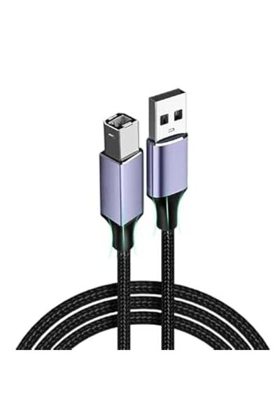 ELEPHANTBOAT ®   كابل طابعة USB من النوع A إلى النوع B، كابل USB 2.0 من النوع...