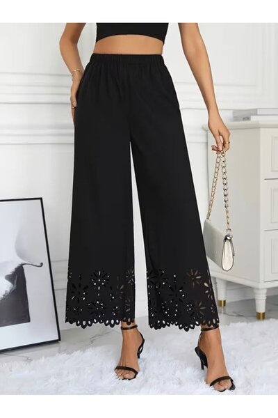 UFC 1985 TOP BRAND Women's High Waist Elastic Waistband Floral Patterned Impo...
