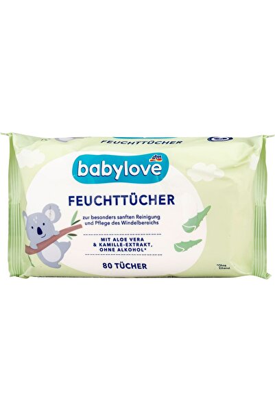 OEM Șervețele umede aloe vera&mușețel, 80 buc