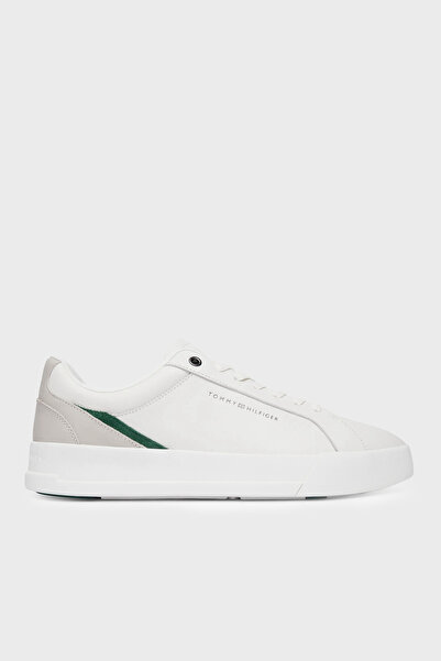 Tommy Hilfiger Deri Sneaker Ayakkabı Erkek AYAKKABI FM0FM05879 YBL