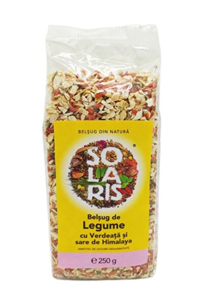 Solaris Plant Belsug amestec legume verdeata deshidratate cu sare Himalaya, f...