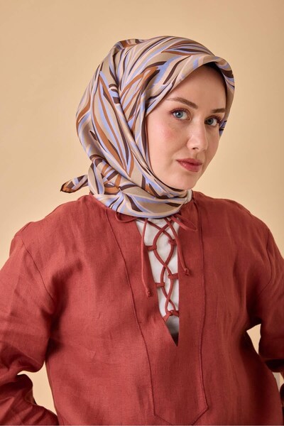 Silk Home وشاح حريري من نسيج التويل 11472-28
