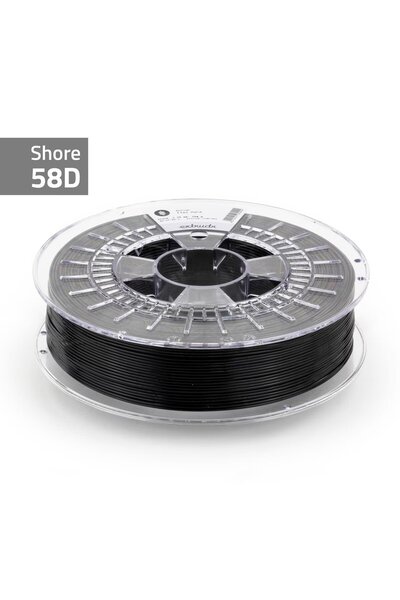 Extrudr Νήμα εκτυπωτή 3D FLEX HARD μαύρο
