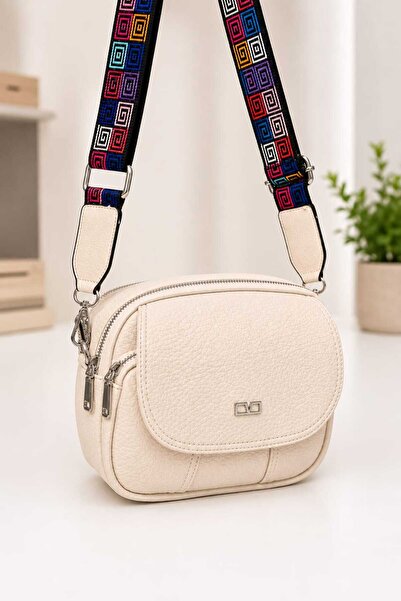 Vona Bags حقيبة كتف نسائية Mv028 بيج