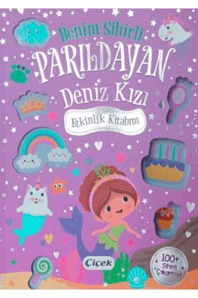 Çiçek Yayıncılık كتاب أنشطة حورية البحر السحرية المتلألئة