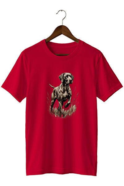 remonz Pointer Av Dog Printed Unisex T-Shirt – Hunting Outdoor Camping Themed...