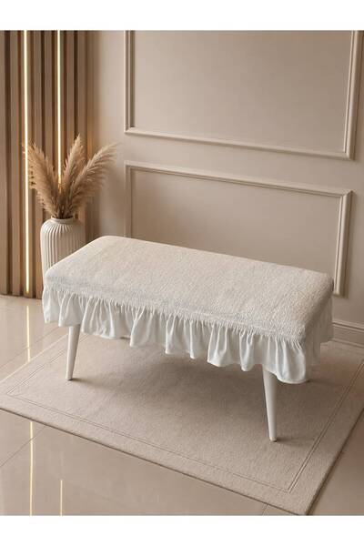SENNORA Bohem Bench Pouf Cover - Flexible Elastic Washable Pouf Cover 110 X 50 cm New Product