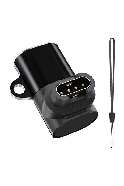 choice2 Black L Shape Type C Charging Adapter For Fenix 8 7 7S 7X 6 E Pro/For...