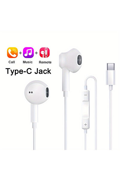 choice2 Type-c Type-C In-Ear Wired Earphones, Noise Cancelling Earbuds with M...