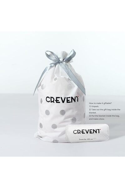 CREVENT 76X102CM Cute Plush Cozy and Warm Fleece Baby Blanket for Girls Infan...