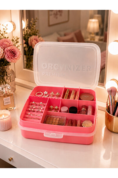 TemizlikMağazam 12-Piece Cosmetic Set, Accessories, Sewing Box Multi-Purpose ...
