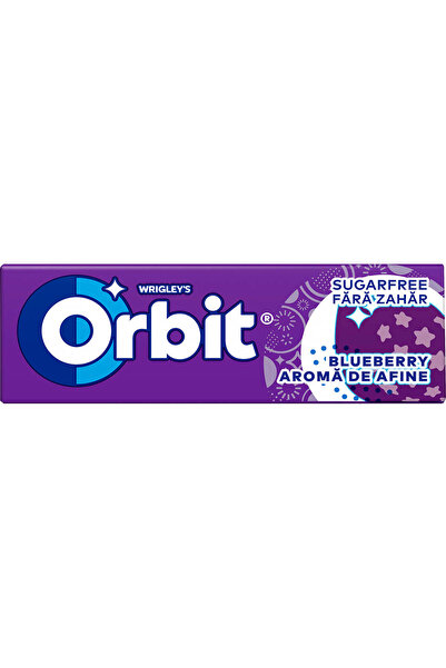 OEM Blueberry-flavored chewing gum, 10 pieces