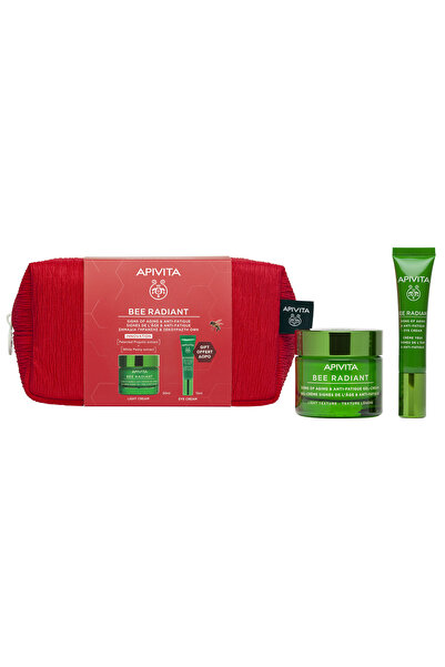 Apivita Bee Radiant Προωθητικό Πακέτο Κρέμα Ελαφριάς Υφής 50ml & Δώρο Κρέμα Μ...