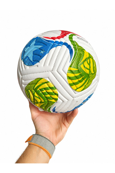 Basepoint Dünya Kupası Desenli Dikişli Futbol Topu | Dayanıklı Yapı | Antrenm...