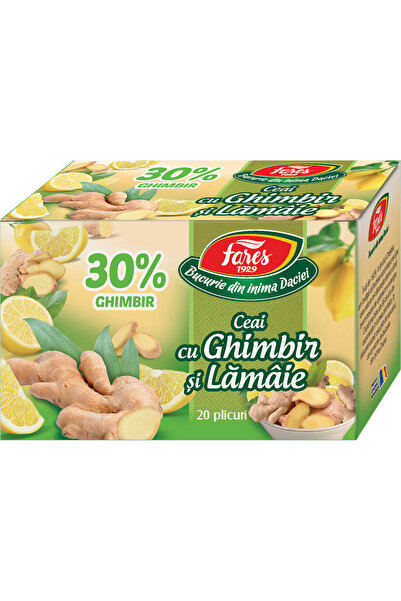OEM Ceai de ghimbir și lămâie, 20 buc