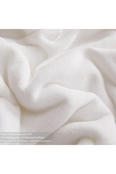 KMUSET Fall Throw Blanket Orange Fleece Throw 50 X 60 inches - Super Soft Coz...