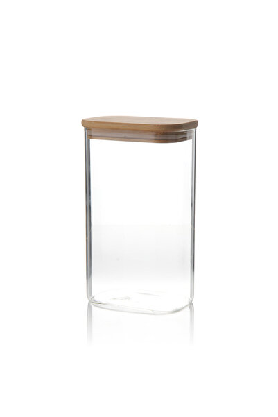 MİEN BAMBU KAPAKLI CAM KAVANOZ 1850 ML