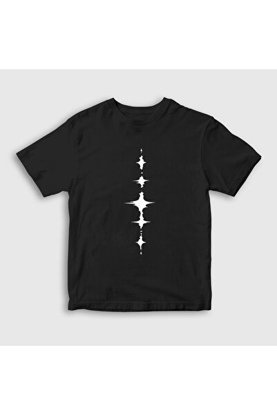 Presmono Unisex Kids Black Tacet Mark Wuthering Waves T-Shirt 619081Tt