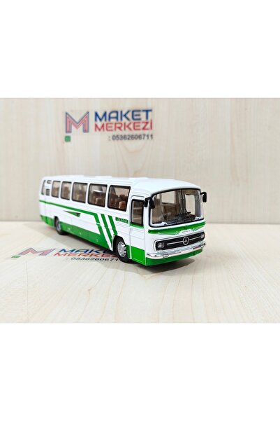 Maket 1/43 ölçek 25 cm metal MERCEDES BENZ O302 OTOBÜS MAKETİ