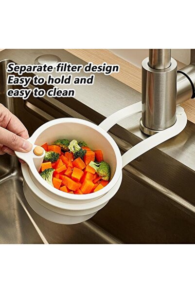 Generic Sink Drain Strainer Basket Corner Sink Food Drain Basket Filter | Foo...