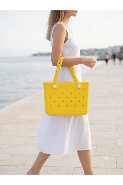 E evalupe Women's Beach Bag – Perforated Eva Material – Water Resistant – Sui...