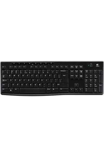 Logitech G Tastatură wireless Logitech K270 multimedia negru