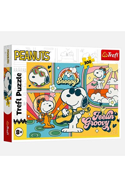 Trefl Puzzle Snoopy cu chitară 300 piese - Peanuts